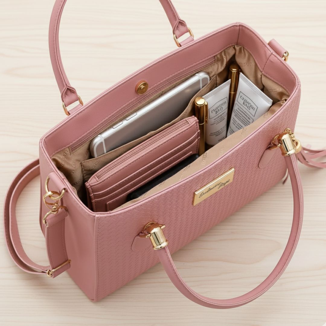 Luxury Tote Bag (Free Shoulder Bag + Wallet)