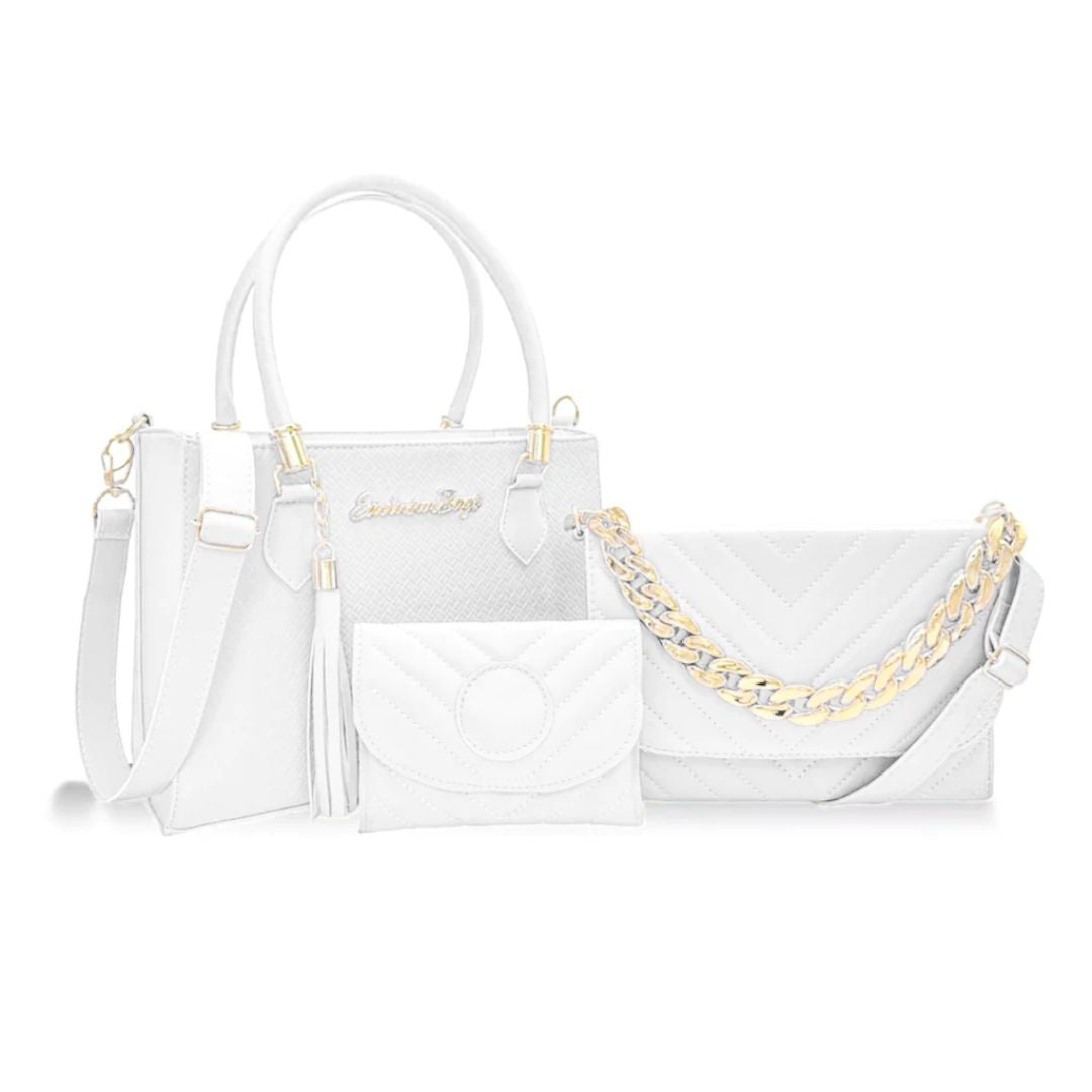 Luxury Tote Bag (Free Shoulder Bag + Wallet)