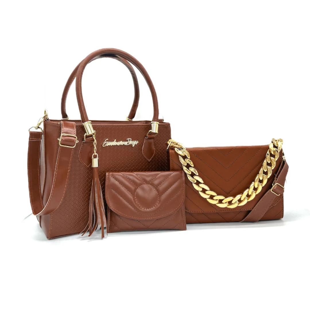 Luxury Tote Bag (Free Shoulder Bag + Wallet)