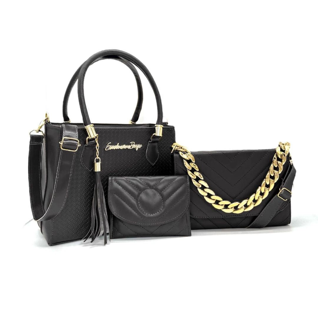 Luxury Tote Bag (Free Shoulder Bag + Wallet)