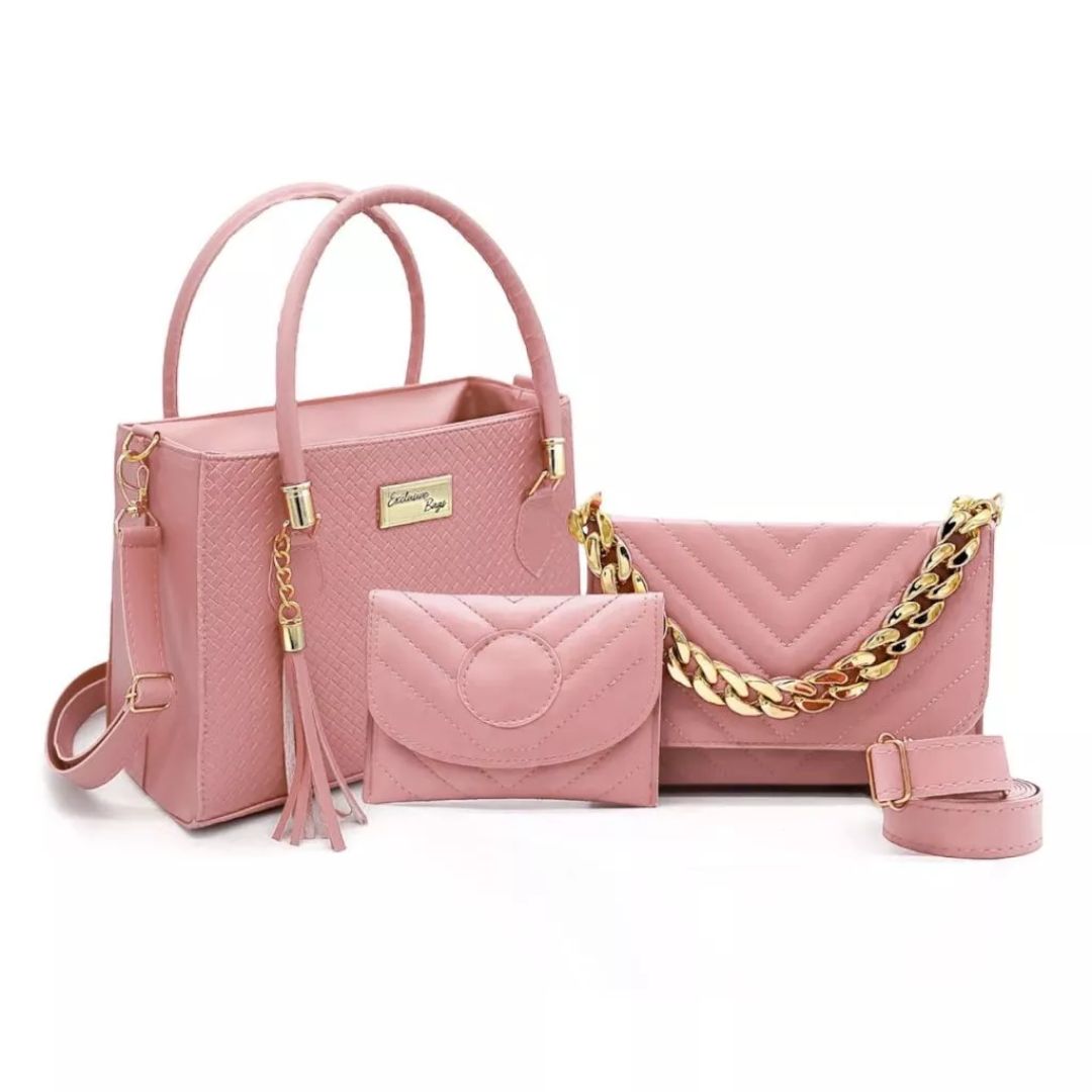 Luxury Tote Bag (Free Shoulder Bag + Wallet)