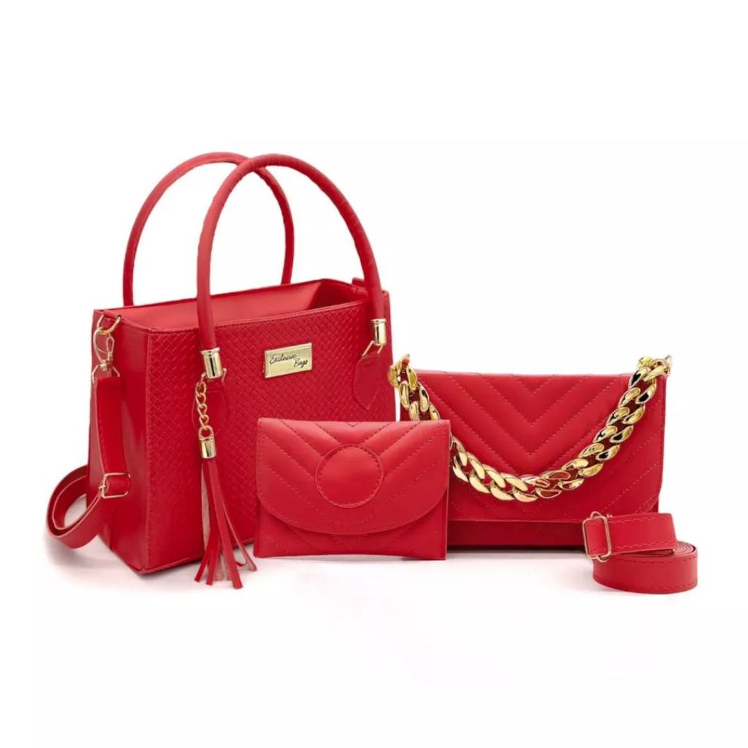 Luxury Tote Bag (Free Shoulder Bag + Wallet)