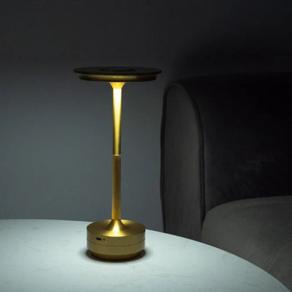 Metallic Cordless Table Lamp